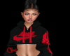 Black and Red Hoodie