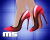 MS Formal Pumps Red