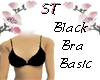 ST}Black Bra Basic