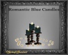 Romantic Blue Candles