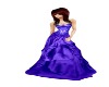 purpleish blueish dress