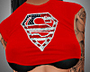 Thea Red Top w/Tattoo