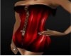 red corset mini