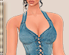Gisele Denim Pants Set