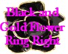 BlackandGold Ring R