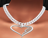 Chained Heart Necklace