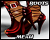 !ME RETRO BOOTS RED