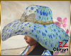 cK Spring Hat FlowerBlue