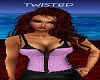 Corset Lilac Ties Shirt