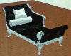 Black and Silver Chaise