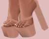 E* Beige Lucian Heels