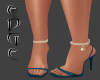 Iggy Turquoise Heels
