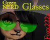 Green Nerd Glasses