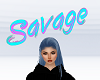 Savage Head Sign Female