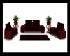 Redblack Sofa