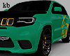 custom green trackhawk