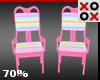 70% Scaler Pink Chairs