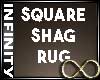 Infinity Shag Square Rug