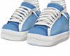 Blue Cute Sneakers