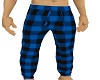 Mens Blue PJ Bottoms