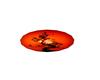 Asian Red Moon Plate
