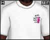 Anti Social White Tee M