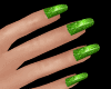 unhas nails verde griter