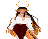 orange dragon hair