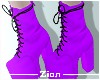 NotASin Boots Purple