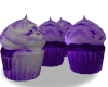 pretty purple cupcakes
