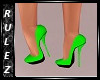 Sexy Green Pumps