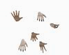 Animated Creepy Hands