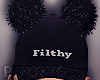 Filthy Glitter Cap Hat
