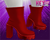 K* Gotic Red Boots