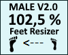 Feet Scaler 102,5% V2.0