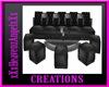 Black Passion Couch Set
