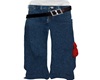 |L| Butch RedFloral Pant