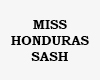 MISS HONDURAS