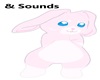 Cute Pink Bunny & Sounds