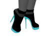 Sexy Black & Blue Heels