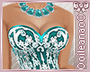*I* Teal Gown XXL