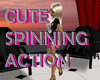 spinning girl action