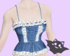 ☽ Denim Top Female