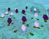 SS Floating Purple Roses