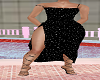 Black Glitter Long Dress