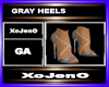GRAY HEELS