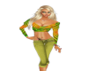 Yellow Capri Jeans