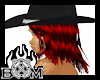 !S! Black hat Red hair