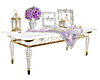 Lilac Guestbook Table