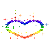 animated rainbow heart